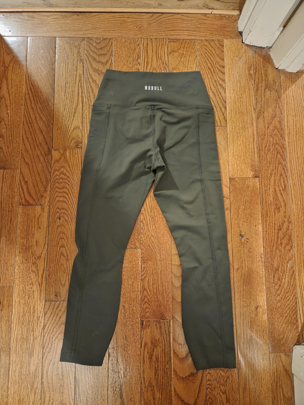 NOBULL Olive Green Capri Leggings